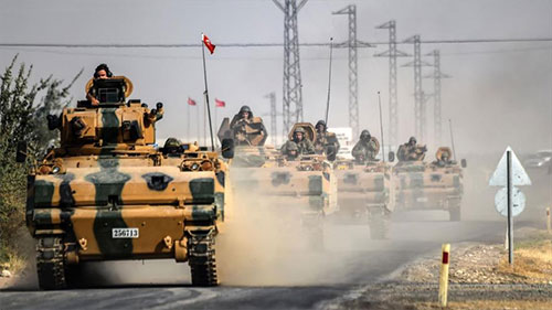 tropas turcas en Siria Las acciones militares turcas en Siria preocupan a Francia
